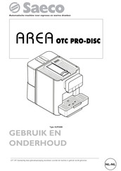 Saeco AREA FOCUS Gebruik En Onderhoud