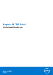 Dell P161G Onderhoudshandleiding