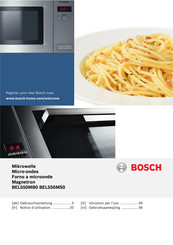 Bosch BEL550MB0 Gebruiksaanwijzing