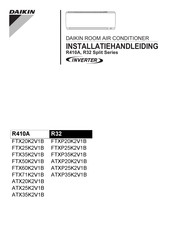 Daikin ATX20K2V1B Installatiehandleiding