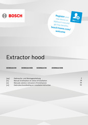 Bosch DEM63AC00B Gebruikershandleiding En Installatie-Instructies