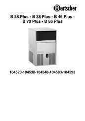 Bartscher 104523 Gebruiksaanwijzing