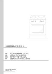 Amica 2022CC2.20eX Gebruikershandleiding