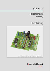 tams elektronik GBM-1 Handleiding