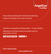 FireAngel AngelEye Wi-Safe 2 WST-AE630-BNL Gebruikers- En Installatiehandleiding