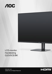 AOC Q32V5CE/BK Handleiding