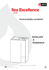 ACV ILEA EXCELLENCE 25 Installatiehandleiding