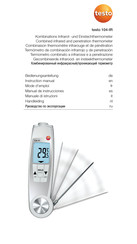 TESTO 104-IR Handleiding