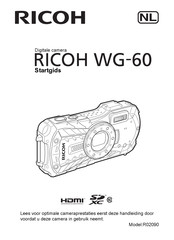 Ricoh WG-60 Startgids