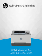 HP Color LaserJet Pro 3201 Series Gebruikershandleiding