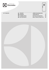 Electrolux EUT1040AOW Gebruiksaanwijzing