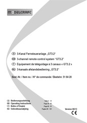 ModelCraft GT3.2 Gebruiksaanwijzing