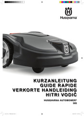 Husqvarna AUTOMOWER 305 Verkorte Handleiding