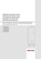 Stiebel Eltron SHW 300 ACE Handleiding Voor Bediening En Installatie