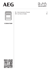 AEG CCB6647ABM Gebruiksaanwijzing