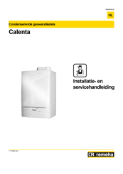 REMEHA Calenta 25s Installatie- En Servicehandleiding