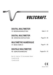 VOLTCRAFT VC135 Gebruiksaanwijzing