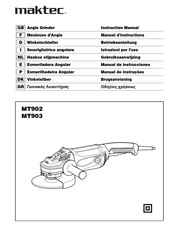 Maktec MT903 Gebruiksaanwijzing