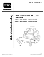 Toro 74406 Gebruikershandleiding