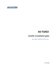 ASUSTOR AS-T10G3 Snelle-Installatiegids