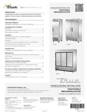 True Manufacturing Company TSD-69 Handleiding