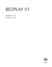 Bang & Olufsen BeoPlay V1-40 Handleiding