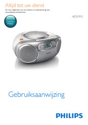 Philips AZ127/12 Gebruiksaanwijzing