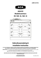 AGA R3 100-4i Gebruiksaanwijzing En Installatie-Instructies