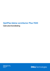 Dell OptiPlex Plus 7020 Gebruikershandleiding