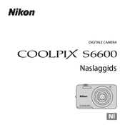 Nikon COOLPIX S6600 Naslaggids