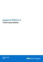 Dell Inspiron 14 7440 2-in-1 Onderhoudshandleiding