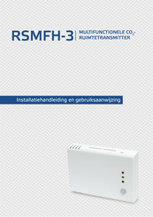 Sentera Controls RSMFH-3 Installatiehandleiding En Gebruiksaanwijzing