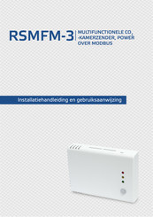 Sentera Controls RSMFM-3 Installatiehandleiding En Gebruiksaanwijzing