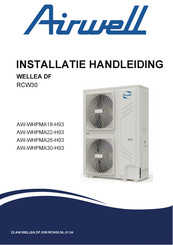 Airwell AW-WHPMA26-H93 Installatiehandleiding