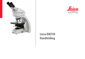 Leica DM750 Handleiding