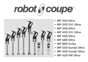 Robot Coupe MP 550 Ultra Handleiding