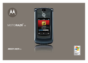 Motorola MOTORAZR2 V8 Handleiding