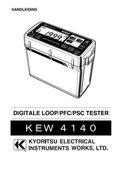 Kyoritsu Electrical Instruments Works KEW 4140 Handleiding