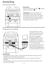 Singing Machine Groove mini Gebruikershandleiding