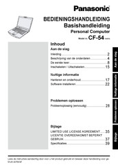 Panasonic CF-54 Bedieningshandleiding