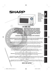 Sharp R-208-AA Gebruiksaanwijzing