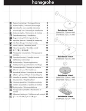 Hansgrohe Raindance Select 27385000 Handleiding