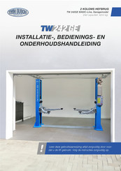 twin busch TW 242 GE Installatie- En Bedieningshandleiding