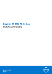 Dell Inspiron 24 3477 All-In-One Onderhoudshandleiding