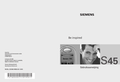 Siemens S45 Gebruiksaanwijzing