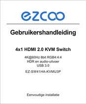 EZCOO EZ-SW41HA-KVMU3P Gebruikershandleiding