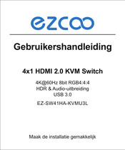 EZCOO EZ-SW41HA-KVMU3L Gebruikershandleiding