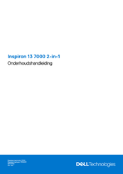 Dell Inspiron 13 7000 2-in-1 Onderhoudshandleiding