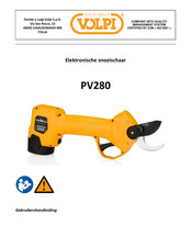 Volpi PV280 Gebruikershandleiding