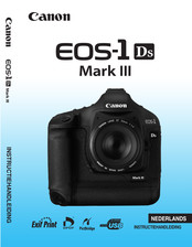 Canon EOS-1Ds Mark III Instructiehandleiding